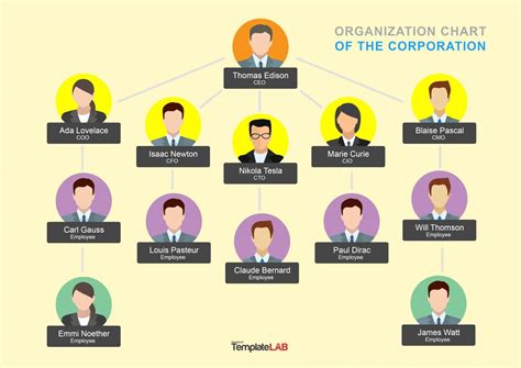 30 Free Organizational Chart Templates (Word) .